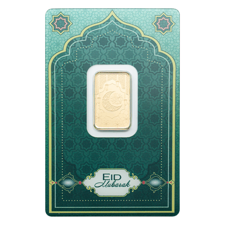 5g Gold Bar Eid Mubarak