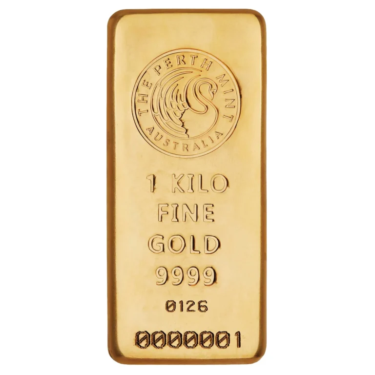 The Perth Mint 1 Kilo Gold Cast Bar