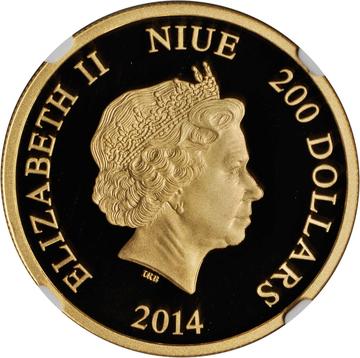 2014 200 Dollars – Elizabeth II (Donald Duck)