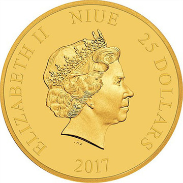 2017 25 Dollars – Elizabeth II (Obi-Wan Kenobi)