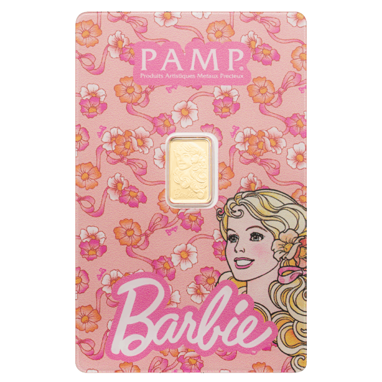 1g Pure Gold Bar – Iconic Barbie™