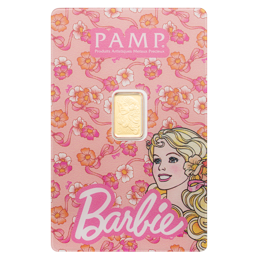 1g Pure Gold Bar – Iconic Barbie™