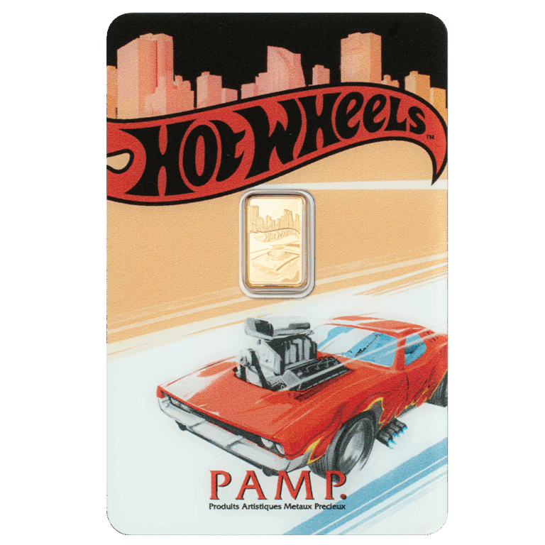 1g Pure Gold Bar – Hot Wheels™ Race to Win