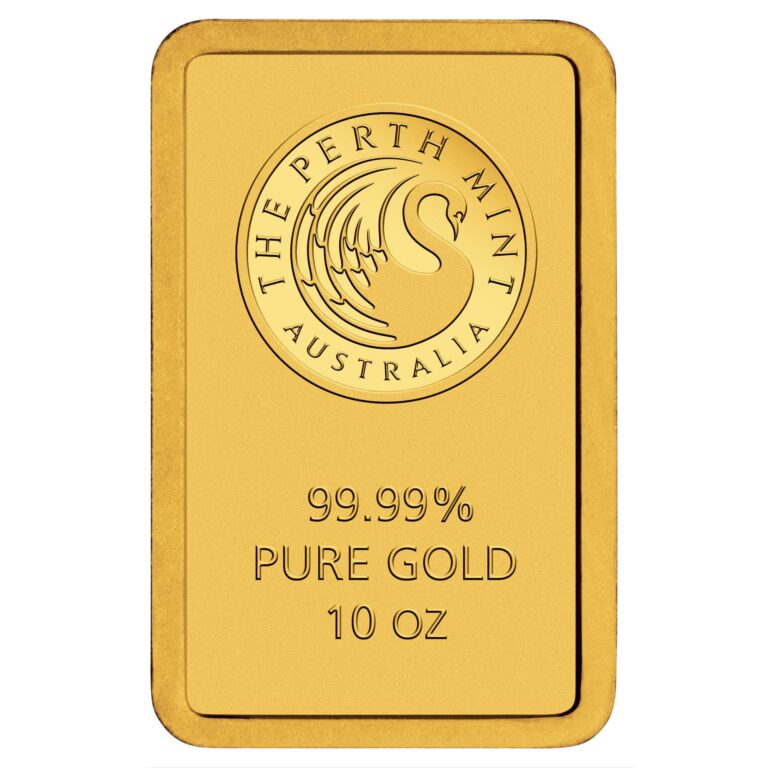 Kangaroo 10oz Gold Minted Bar