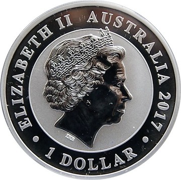 1 Dollar – Elizabeth II (4th Portrait – Australian Silver Swan)