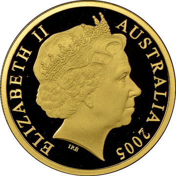 2005 150 Dollars – Elizabeth II (4th Portrait – Malleefowl – Gold Bullion Coin)