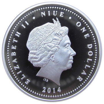 2014 1 Dollar – Elizabeth II (Year of the Horse)