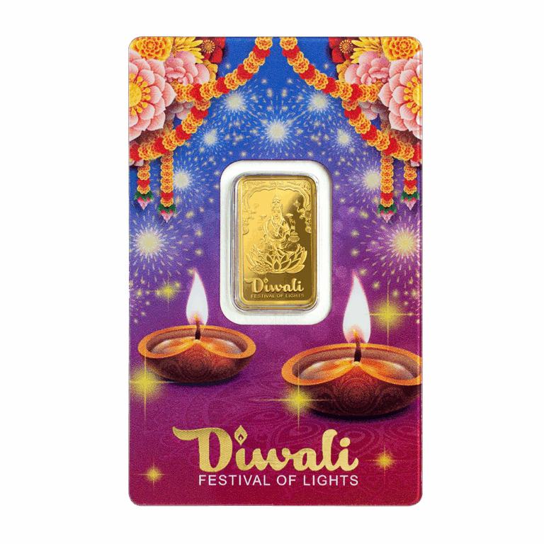 Diwali 2023 – Lakshmi 5g Pure Gold Bar