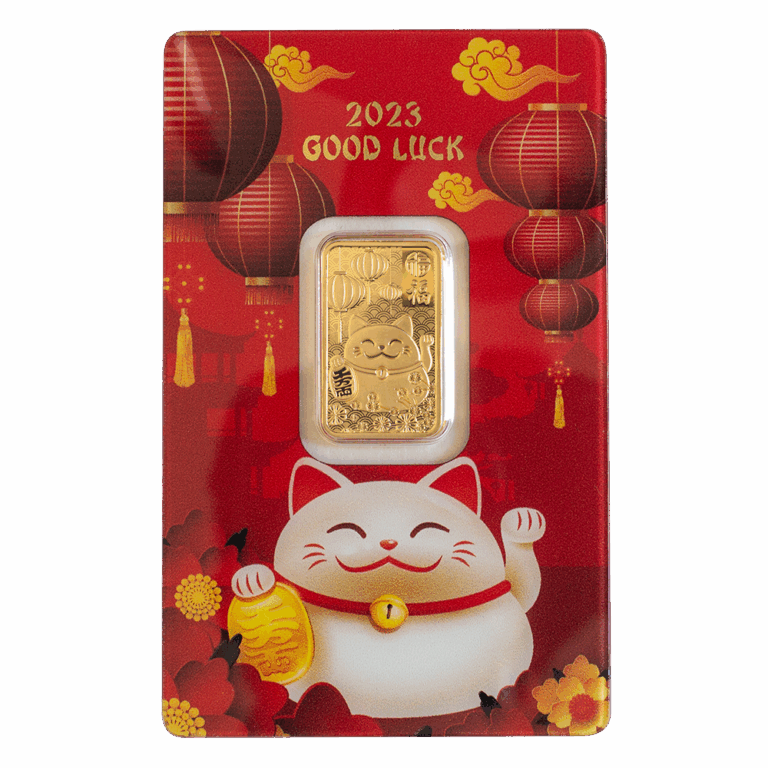 Good Luck 5g Pure Gold Bar