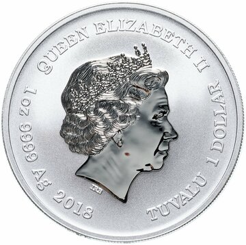 1 Dollar – Elizabeth II (Three-Legged Money Toad)