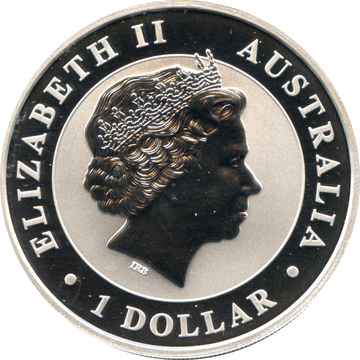 1 Dollar – Elizabeth II (4th Portrait – Koala – Silver Bullion Coin)