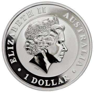 1 Dollar – Elizabeth II (4th Portrait – Australian Wedge-Tailed Eagle – Silver Bullion Coin)