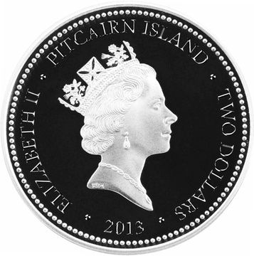 2013 2 Dollars – Elizabeth II (Coconut Crab)