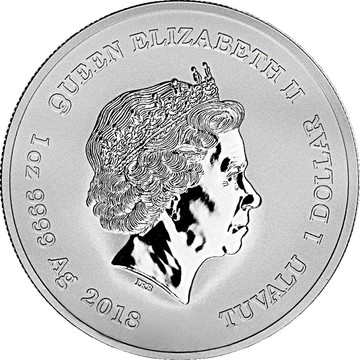 1 Dollar – Elizabeth II (Iron Man)