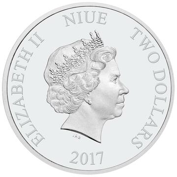 2017 2 Dollars – Elizabeth II (Snow White and the Seven Dwarfs)