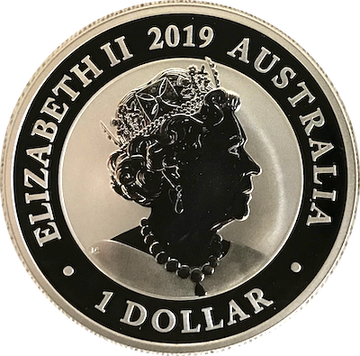 1 Dollar – Elizabeth II (6th Portrait – Australian Silver Swan)