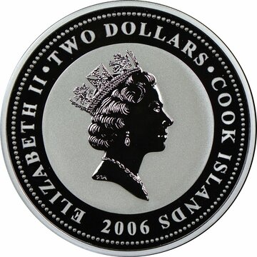 2006 2 Dollars – Elizabeth II (1936 Duesenberg SSJ)
