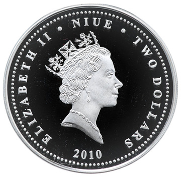 2010 2 Dollars – Elizabeth II (Flying Scotsman)