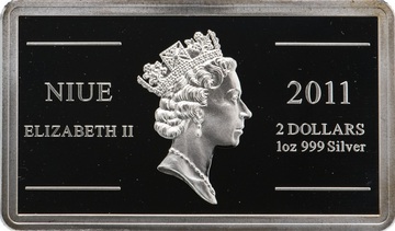 2011 2 Dollars – Elizabeth II (First man in space)
