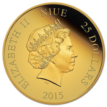 2015 25 Dollars – Elizabeth II (Thunderbirds 50 Year)