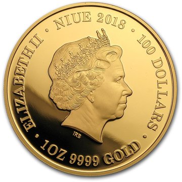 2018 100 Dollars – Elizabeth II (Red Back Spider)