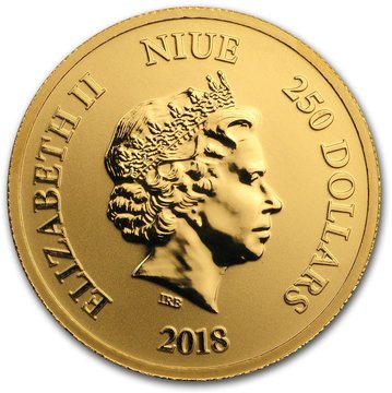 2018 250 Dollars – Elizabeth II (Year of the Dog)