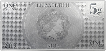 2019 1 Dollar – Elizabeth II (Stormtrooper)