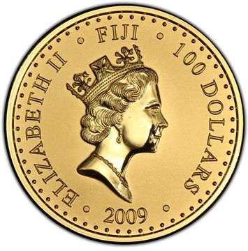 2009 100 Dollars – Elizabeth II (Pacific Sovereign)