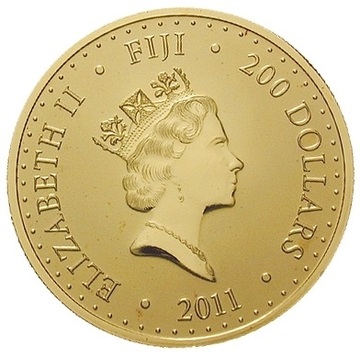 2011-2012 200 Dollars – Elizabeth II (Pacific Sovereign)