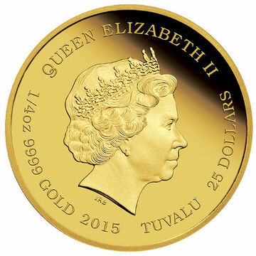 2015 25 Dollars – Elizabeth II (Bruce Lee)