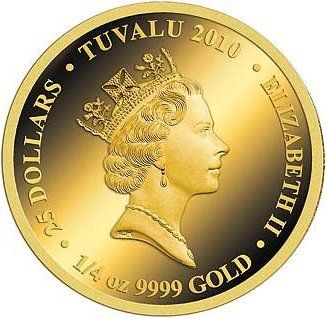 2010 25 Dollars – Elizabeth II (Ned Kelly)