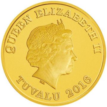 2016 30 Dollars – Elizabeth II (Year of the Monkey – Longevity)