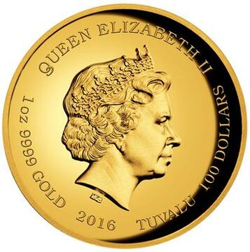 2016 100 Dollars – Elizabeth II (U.S.S. Enterprise NCC-1701)