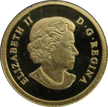 2011 50 Cents – Elizabeth II (Wood Bison)