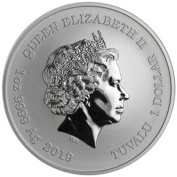1 Dollar – Elizabeth II (Queen Anne’s Revenge)