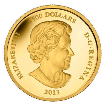 2013 2500 Dollars – Elizabeth II (Seven Years War)