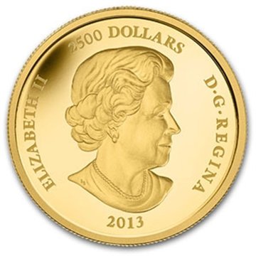 2013 2500 Dollars – Elizabeth II (Year of the Snake)