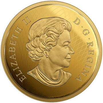 2016 500 Dollars – Elizabeth II (Mythical Realms of the Haida: The Eagle)
