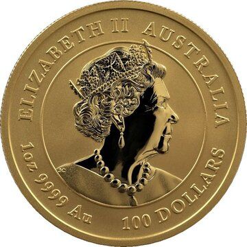 2020 100 Dollars – Elizabeth II (6th Portrait – Year of the Mouse – Gold Bullion Coin)