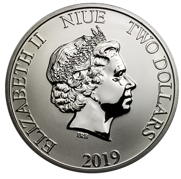 2019 2 Dollars – Elizabeth II (Mickey Mouse – Christmas)