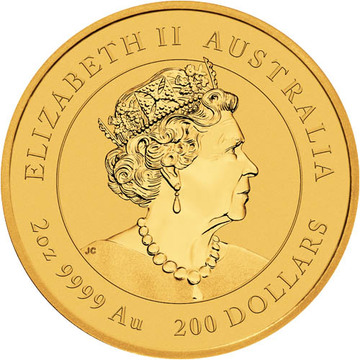 2020 200 Dollars – Elizabeth II (6th Portrait – Year of the Mouse – Gold Bullion Coin)