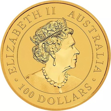 2019 100 Dollars – Elizabeth II (6th Portrait – Super Pit – Gold Bullion Coin)