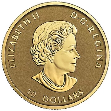 2019 10 Dollars – Elizabeth II (Wild Horse; Bullion)