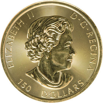 2017 150 Dollars – Elizabeth II (Megaleaf)