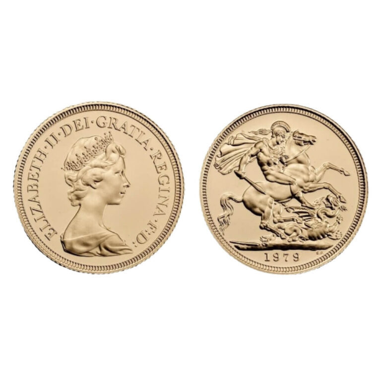 1979 Elizabeth II Full Gold Sovereign Coin