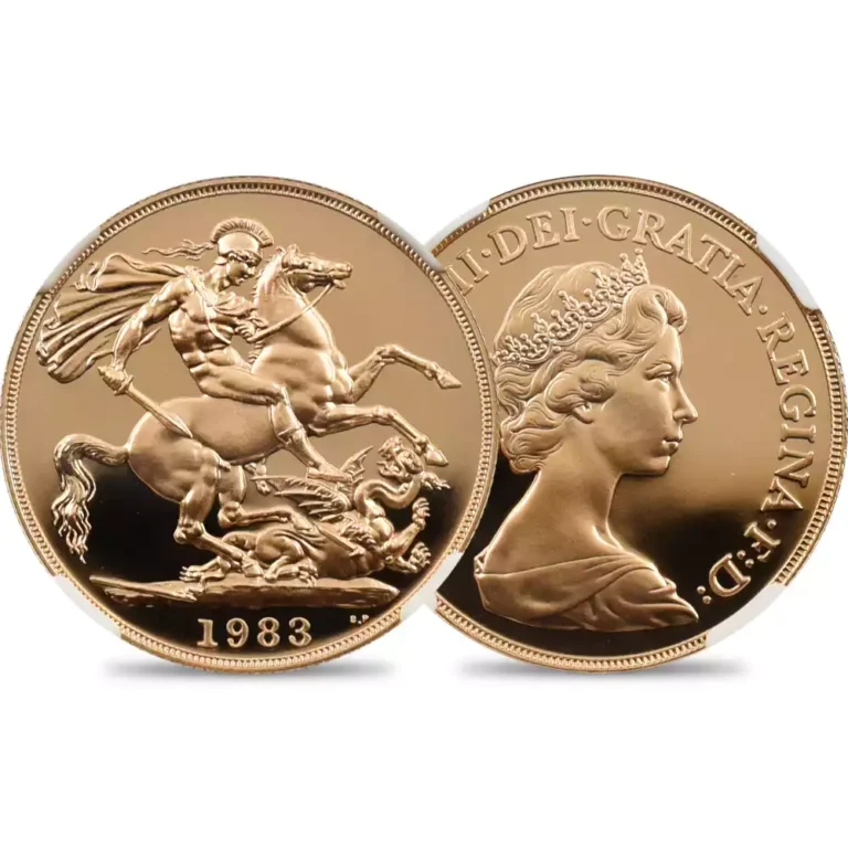 1983 Elizabeth II Full Gold Sovereign Coin