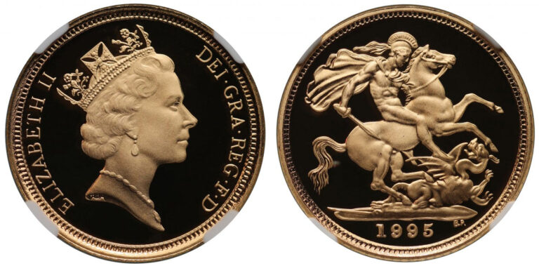1995 Elizabeth II Half Gold Sovereign Coin