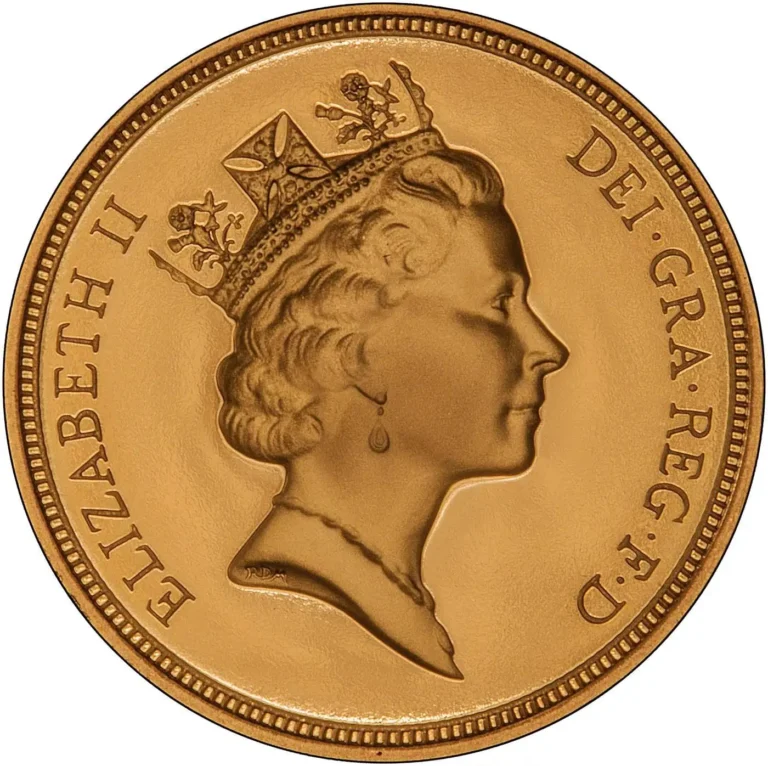 1997 Elizabeth II Full Gold Sovereign Coin