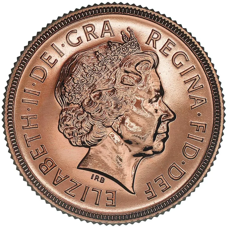 2001 Elizabeth II Full Gold Sovereign Coin