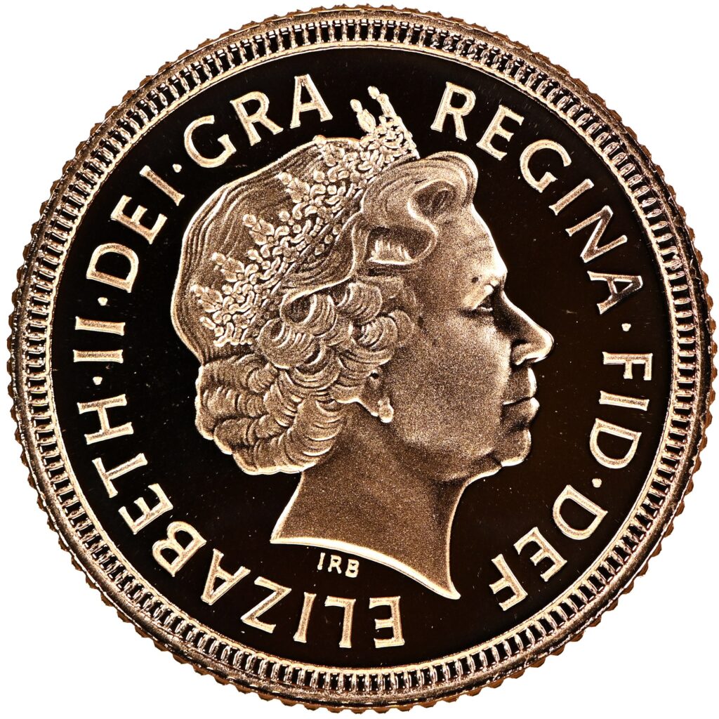 2001 Elizabeth II Half Gold Sovereign Coin